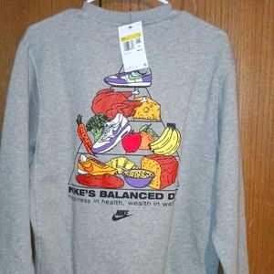 Nike men's gray sweatshirt